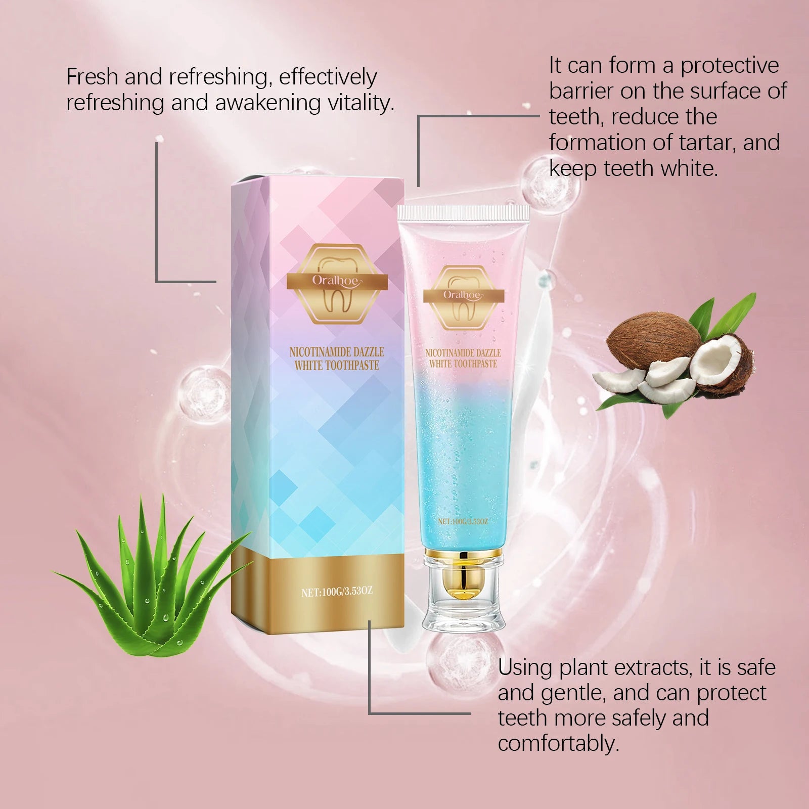 Niacinamide Whitening Toothpaste Dental